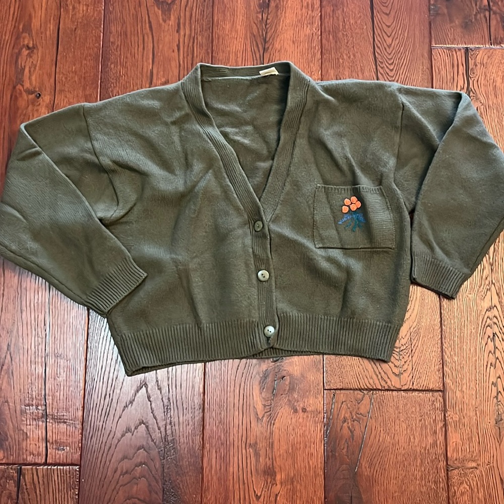 Vintage embroidered cardigan